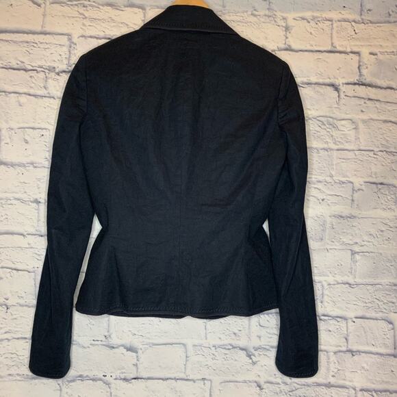 Tahari Linen/Cotton Blazer - Picture 2 of 9